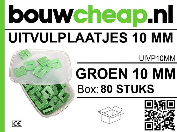 Uitvulplaat 10mm