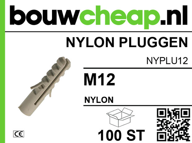 Nylon plug M12
