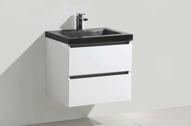 Badmeubel "Trend Stone" 60cm Wit