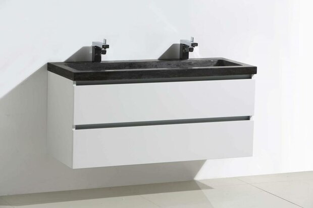 Badmeubel "Trend Stone" 120cm Wit