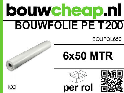 Bouwfolie 6x50