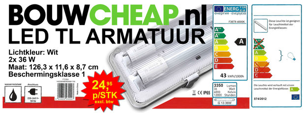 LED TL Armatuur