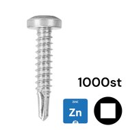 Boorschroef Verzinkt 4,2x13 SQUARE 2 + BIT - 1000st