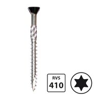 Potdekselschroeven - RVS 410 - 4.0x60mm - Ral 9005 Structuur Zwart - 200 stuks