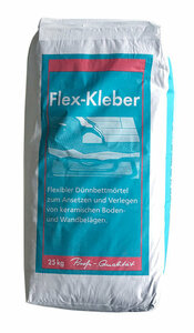 Flex-Kleber flexibele Tegellijm 25 kg Profi Qualiteit