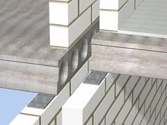 Oplegvilt vloerenvilt 80x5mm x 10mtr