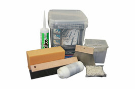 Douchegoot montage kit (epoxy)