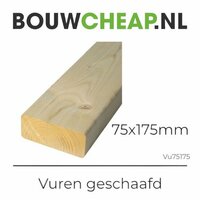 Vuren geschaafd 75 x 175mm x 300cm