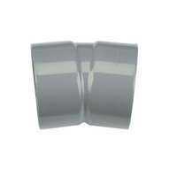 Pvc bocht 110mm 15° twee keer lijmmof