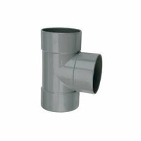PVC T stuk 160mm 90° drie keer lijmmof
