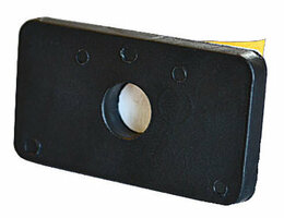 Afstandblokjes ABS TBV HPL platen - 50x25x5mm - Zelfklevend - 50 stuks