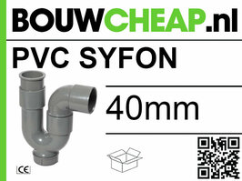 PVC Syfons 40mm