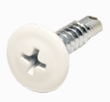 Flenskopschroeven DIN7504F  Verzinkt kruiskop 4,8x80mm in kleur - 100 stuks