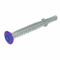 Vleugel Teksschroeven DIN 7504PTEK Verzinkt Torx 5,5X80 Uw Ral Kleur 100st.