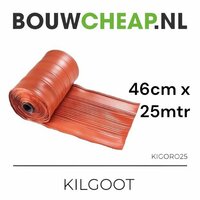 Kilgoot 46cm Rood 25 meter