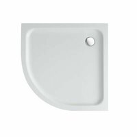 Kwartronde acryl douchebak 90 x 90 x15cm