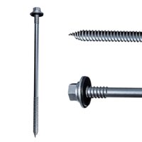 Paneelschroeven - Type 17 - 6,3x150mm Ruspert coating - Ring 19mm - 100 stuks