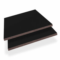 HPL Plaat Exterieur - Gitzwart RAL 9005 - 8mm - 1300 x 3050mm