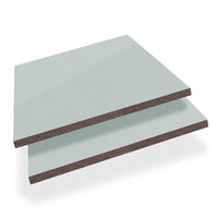 HPL Plaat Exterieur - Lichtgrijs RAL 7035 - 8mm - 1300 x 3050mm