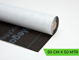 Spinvliesfolie PRO 50cm x 50mtr extreem dampopen 150gr