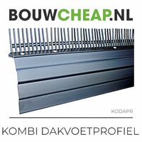 Kombi dakvoetprofiel 100cm